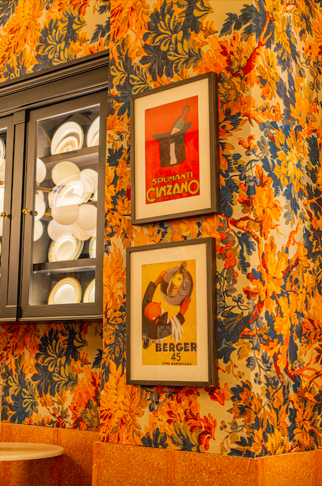 Detalle de la decoración de El Favorito